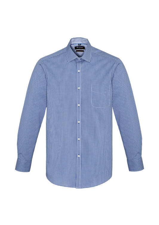 BIZ CORPORATES Mens Newport Long Sleeve Shirt 42520
