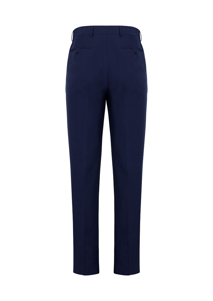 BIZ CORPORATES Mens Siena Slim Fit Flat Front Pant (Stout) 70716S
