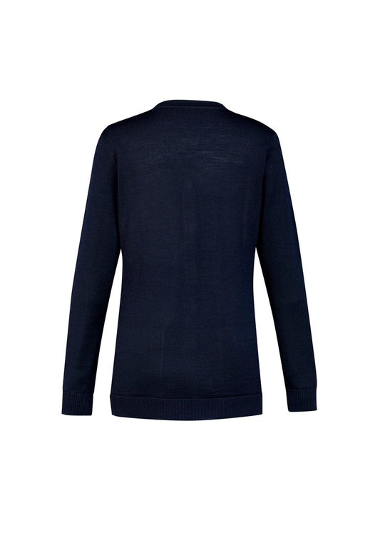 BIZ CARE Womens Button Front Knit Cardigan CK045LC
