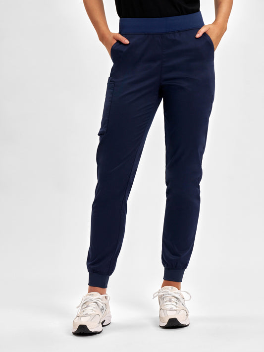 INAURA Riley Womens Slim Leg Jogger Scrub Pant CSP042LL