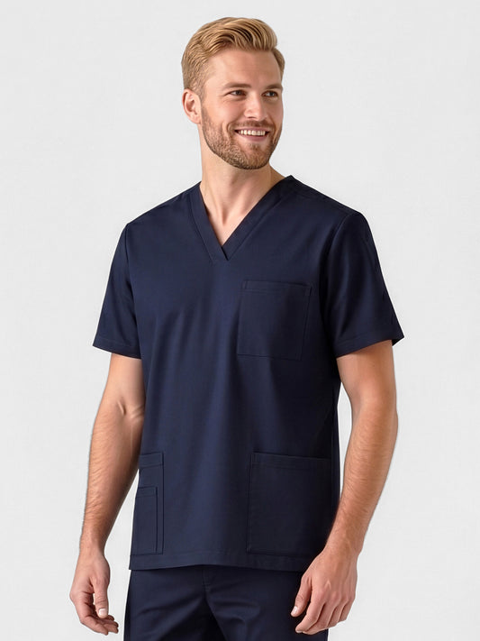 INAURA Tokyo Mens Scrub Top CST141MS