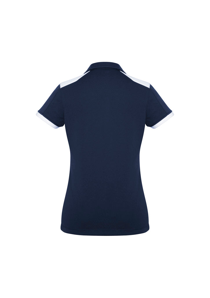 BIZ COLLECTION Womens Rival Short Sleeve Polo P705LS