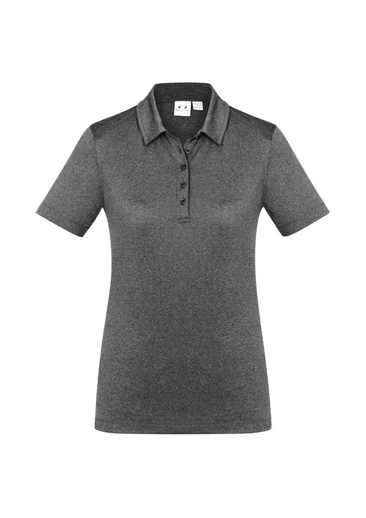 BIZ COLLECTION Womens Aero Short Sleeve Polo P815LS Clearance