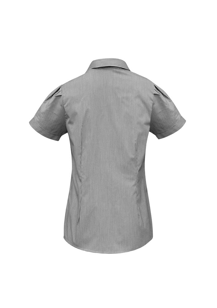 BIZ COLLECTION Womens Edge Short Sleeve Shirt S267LS Clearance