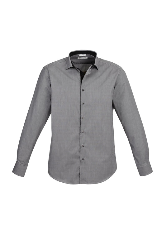 BIZ COLLECTION Mens Edge Long Sleeve Shirt S267ML
