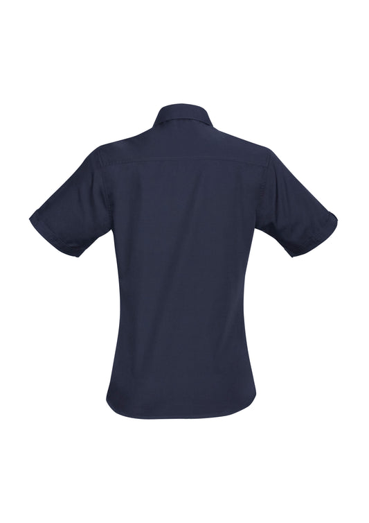 BIZ COLLECTION Womens Bondi Short Sleeve Shirt S306LS