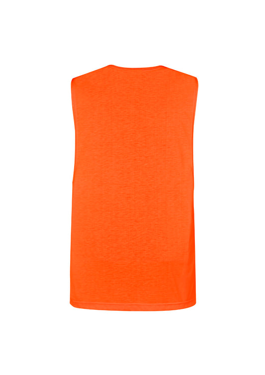 SYZMIK Mens Hi Vis Sleeveless Tee ZH297