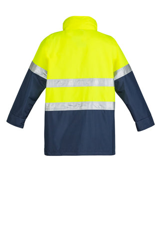 SYZMIK Mens Hi Vis Waterproof Lightweight Jacket ZJ355 Clearance