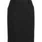 BIZ CORPORATES Womens Comfort Wool Stretch Multi-Pleat Skirt 24015