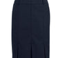 BIZ CORPORATES Womens Comfort Wool Stretch Multi-Pleat Skirt 24015