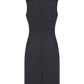 BIZ CORPORATES Womens Comfort Wool Stretch Sleeveless V-Neck Dress 34021