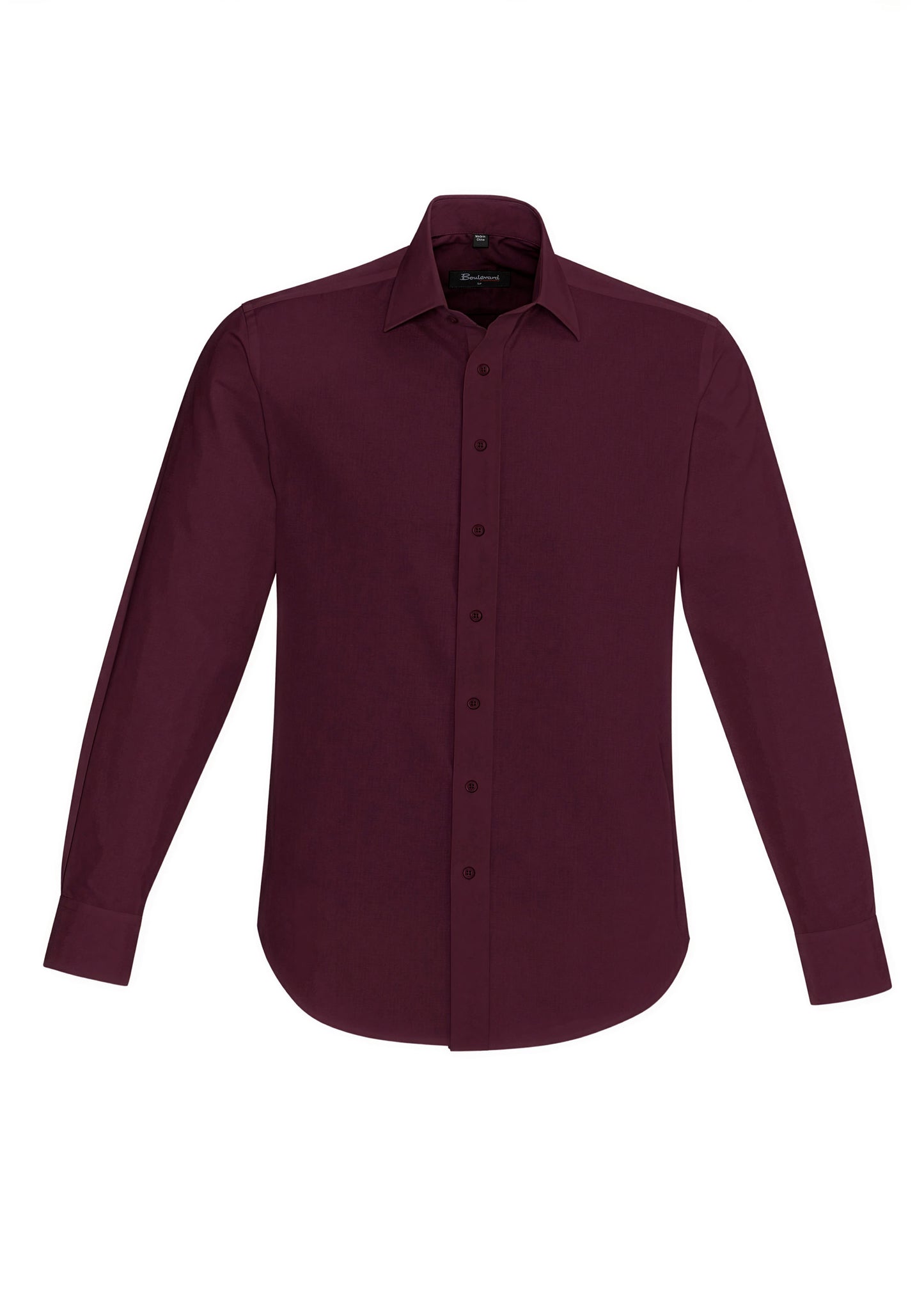 BIZ CORPORATES Mens Hudson Long Sleeve Shirt 40320
