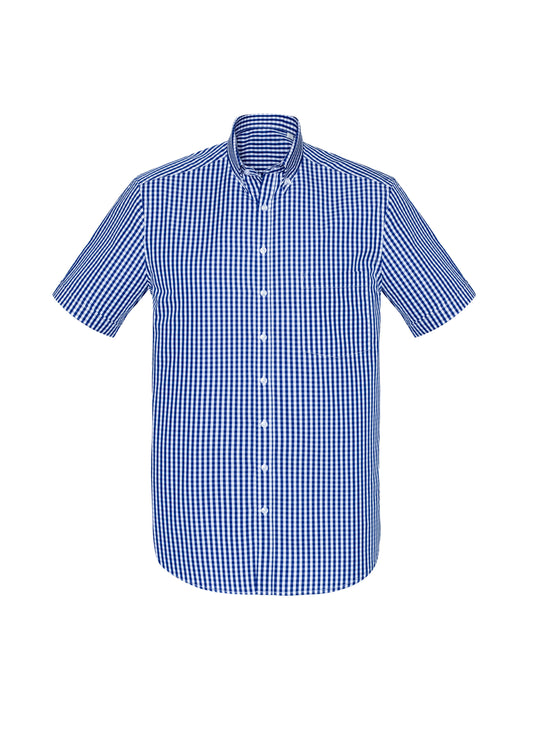 BIZ CORPORATES Mens Springfield Short Sleeve Shirt 43422