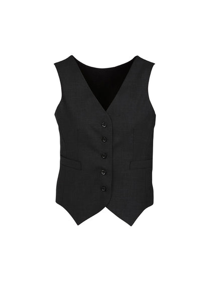 BIZ CORPORATES Comfort Wool Stretch Womens Peaked Vest 54011 Clearance