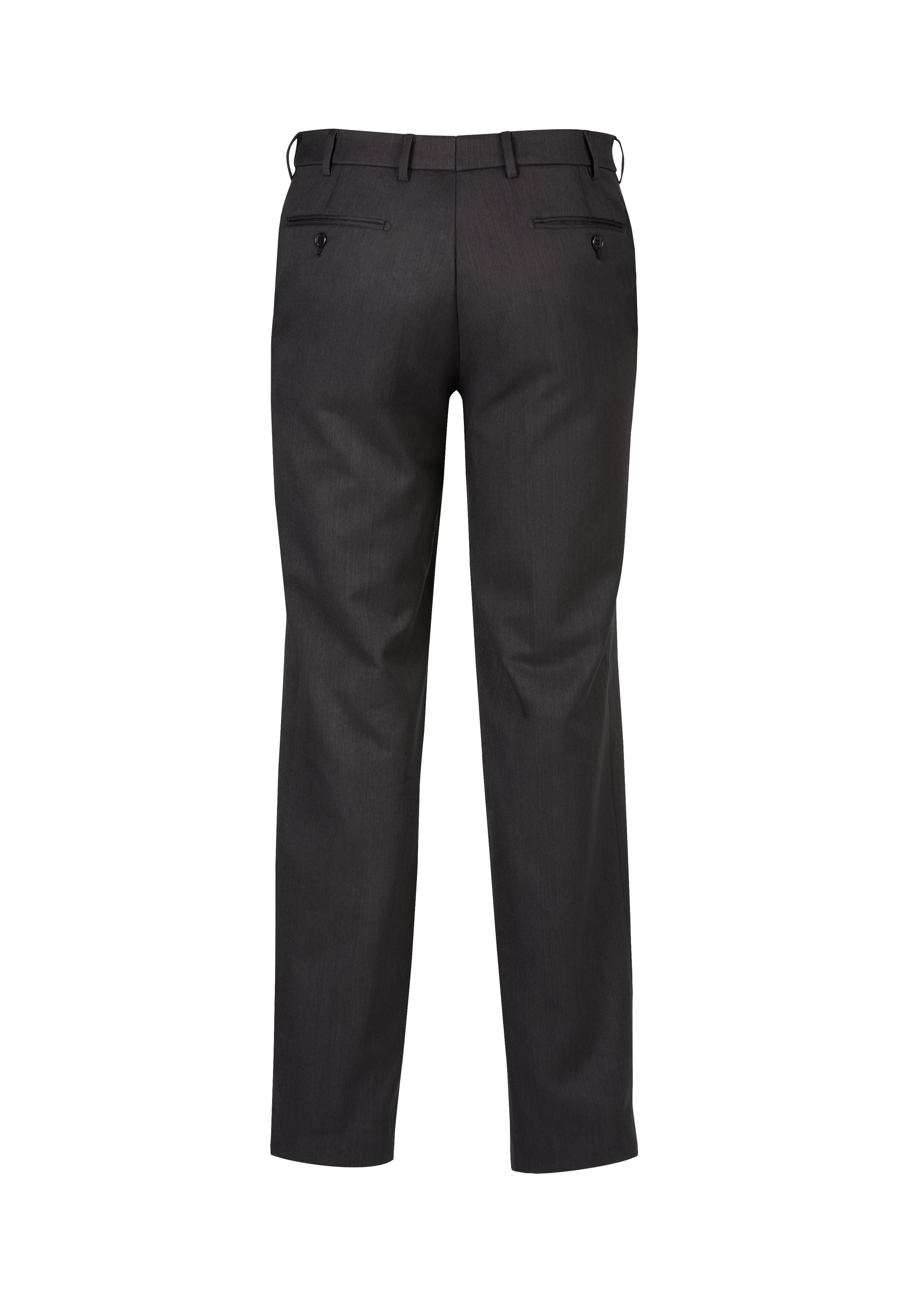 BIZ CORPORATES Mens Cool Stretch Flat Front Pant (Stout) 70112S Clearance