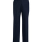 BIZ CORPORATES Mens Comfort Wool Stretch Adjustable Waist Pant 74014