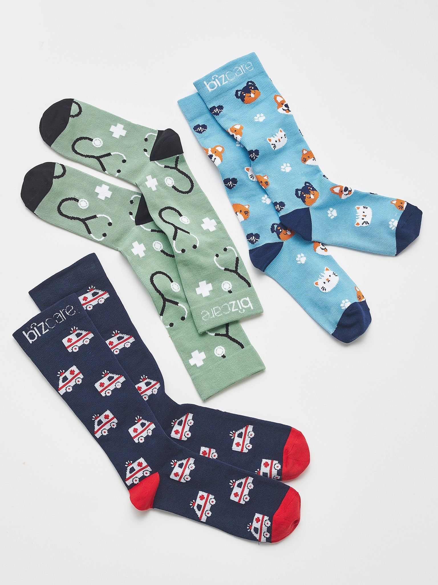 INAURA Happy Unisex Feet Comfort Socks CCS149U