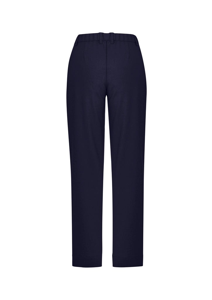BIZ CARE Womens Comfort Waist Straight Leg Pant CL955LL