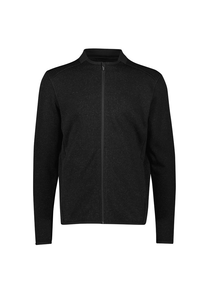 BIZ CARE Mens Nova Zip Front Jumper CO342MJ