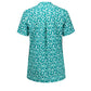 BIZ CARE Womens Florence Stardust Print Tunic CS450LS