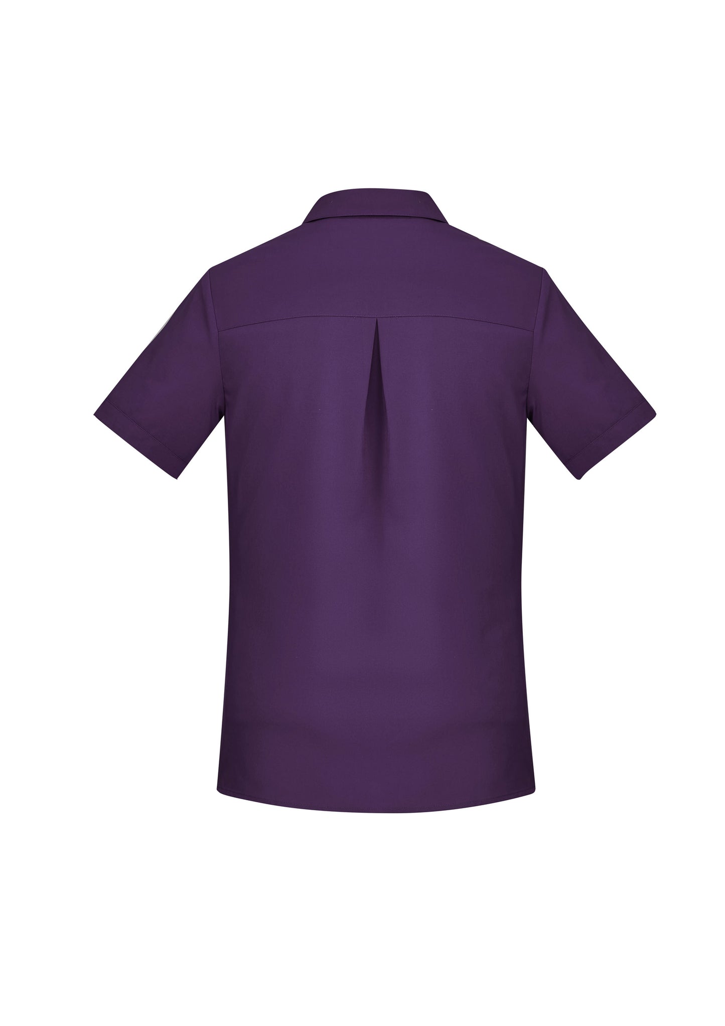 BIZ CARE Womens Florence Plain Short Sleeve Shirt CS947LS