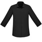 BIZ CARE Womens Florence Plain 3/4 Sleeve Shirt CS951LT Clearance