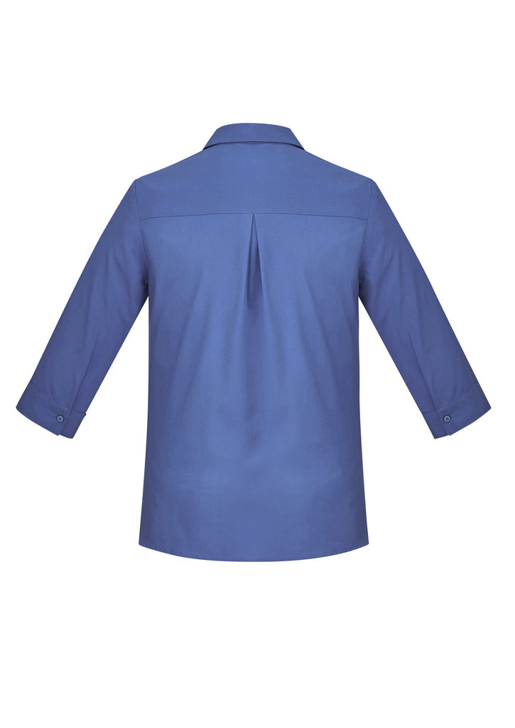 BIZ CARE Womens Florence Plain 3/4 Sleeve Shirt CS951LT Clearance
