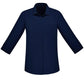 BIZ CARE Womens Florence Plain 3/4 Sleeve Shirt CS951LT Clearance