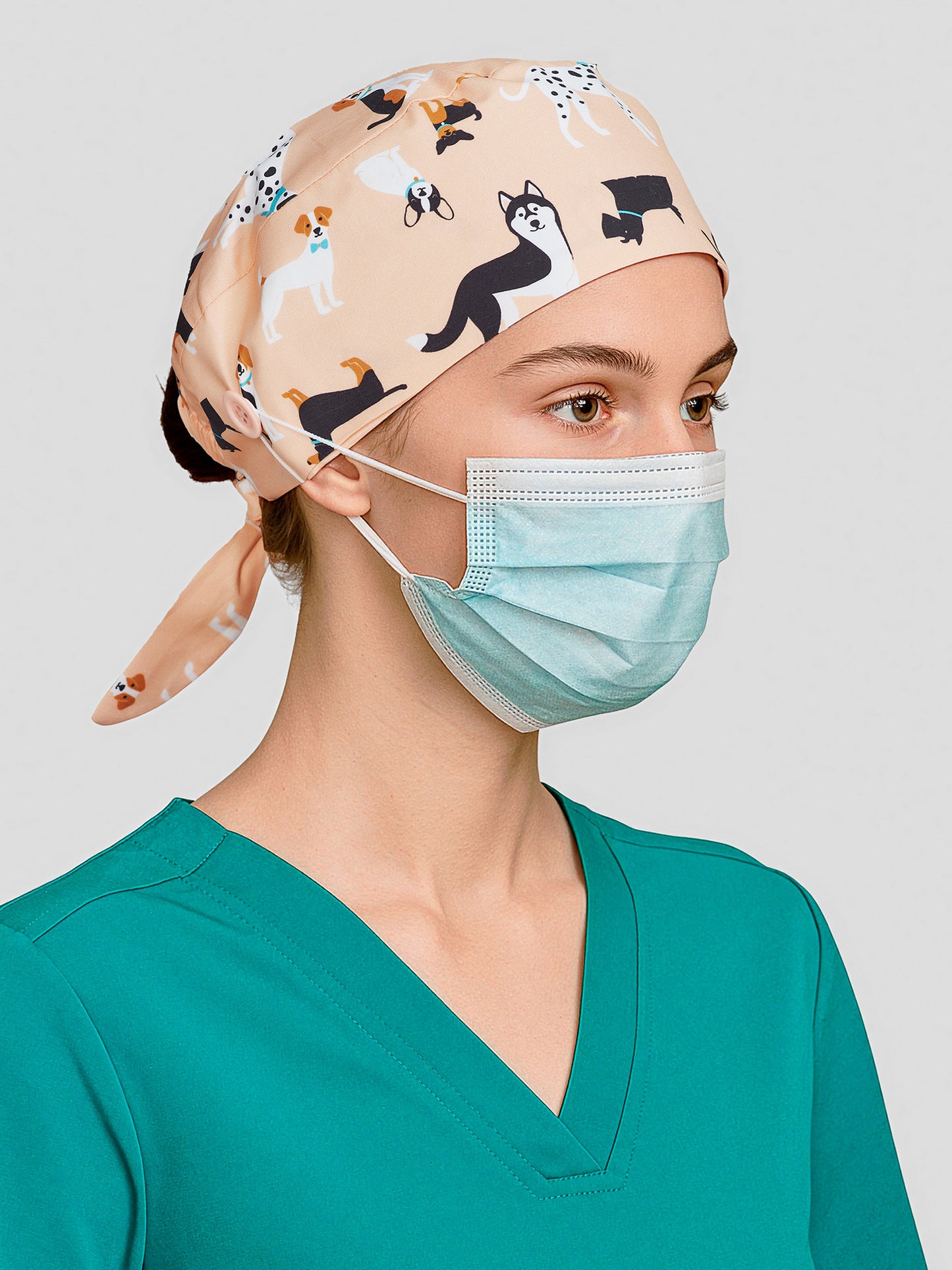INAURA Printed Unisex Scrub Cap CSC245U