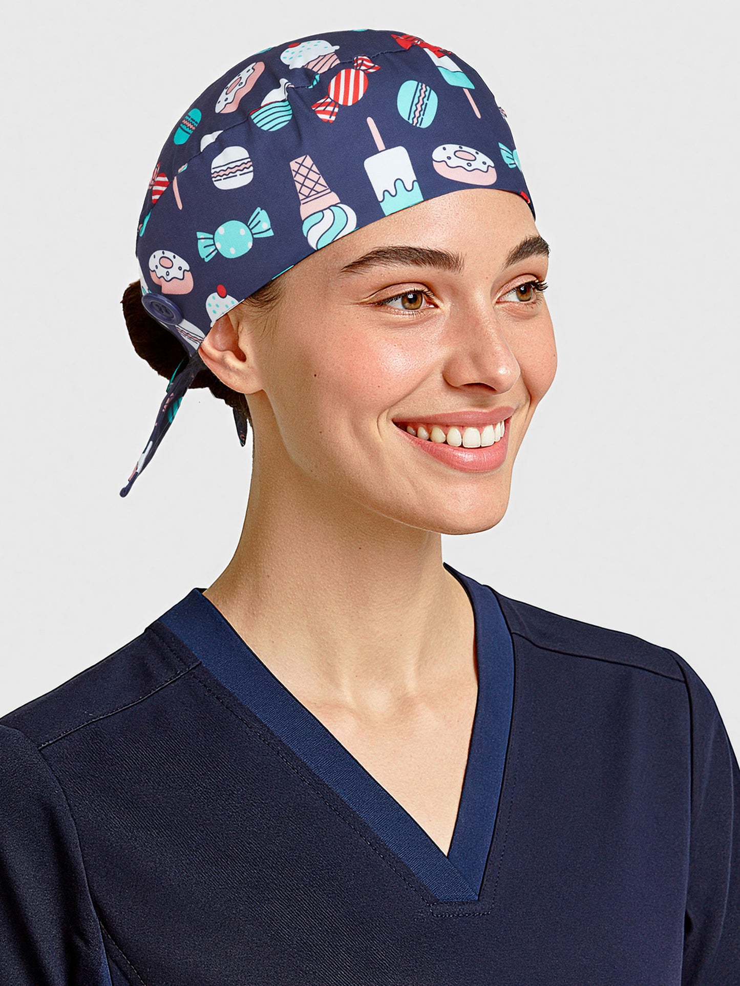 INAURA Printed Unisex Scrub Cap CSC245U