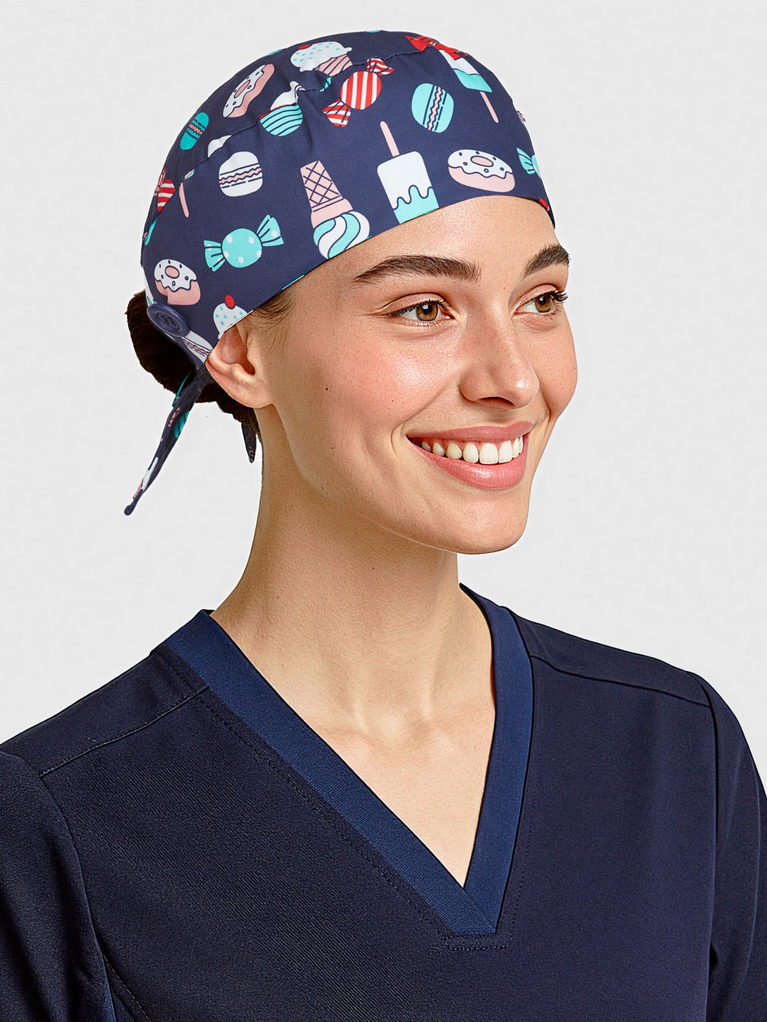 INAURA Printed Unisex Scrub Cap CSC245U