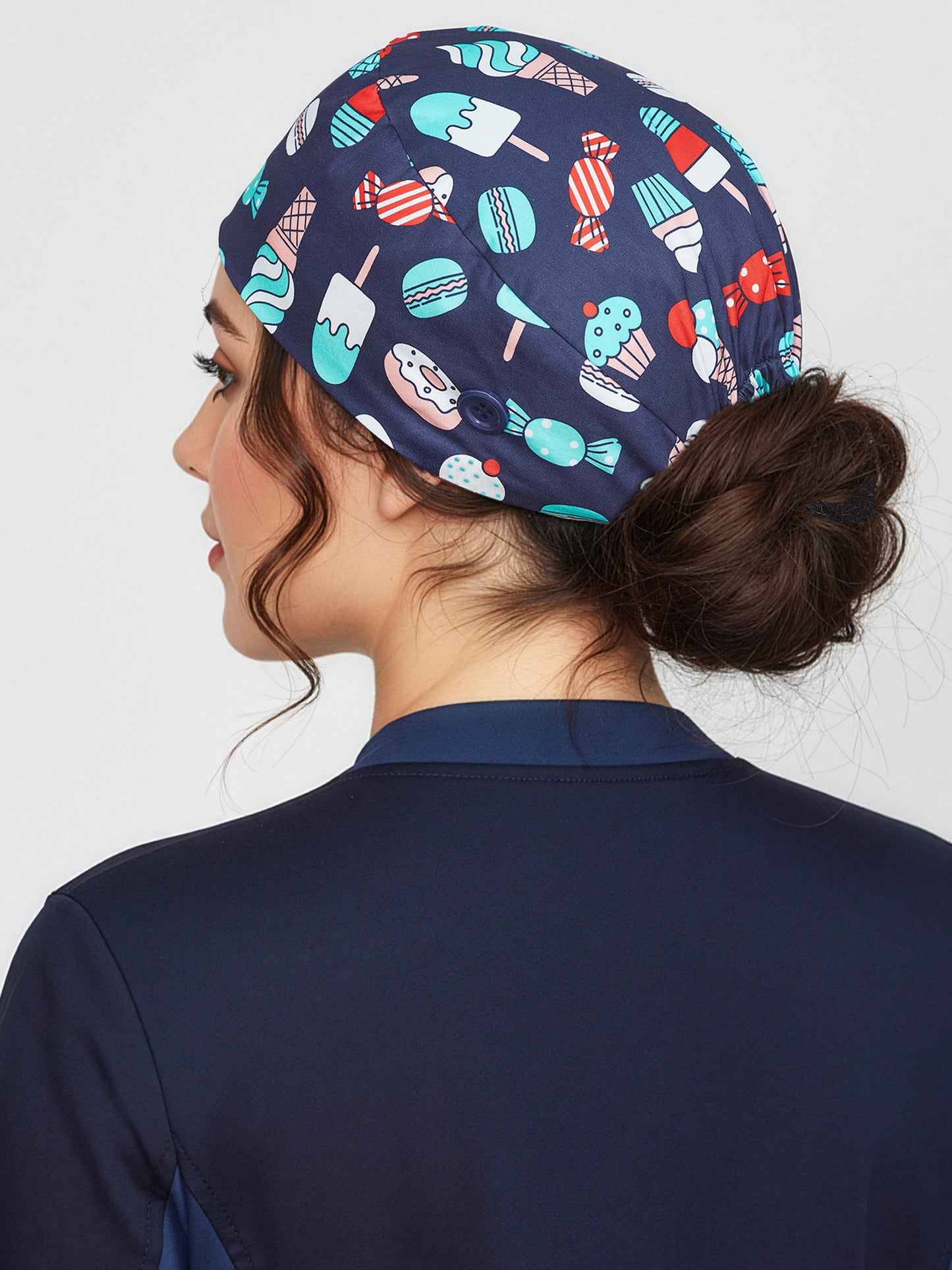 INAURA Printed Unisex Scrub Cap CSC245U