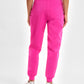 INAURA Womens Pink Jogger Scrub Pant CSP241LL
