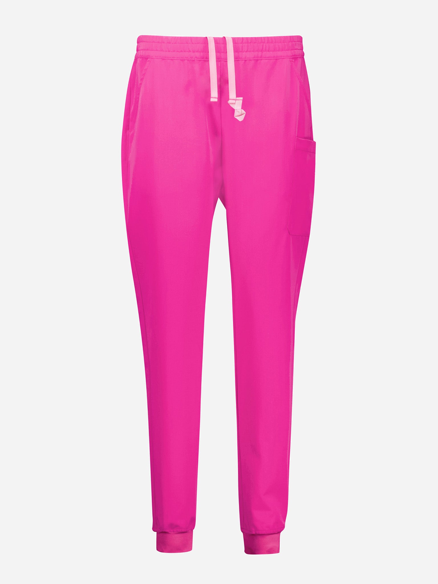 INAURA Womens Pink Jogger Scrub Pant CSP241LL