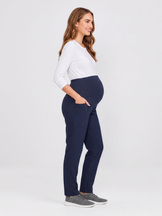 INAURA Rose Womens Maternity Scrub Pant CSP244LL