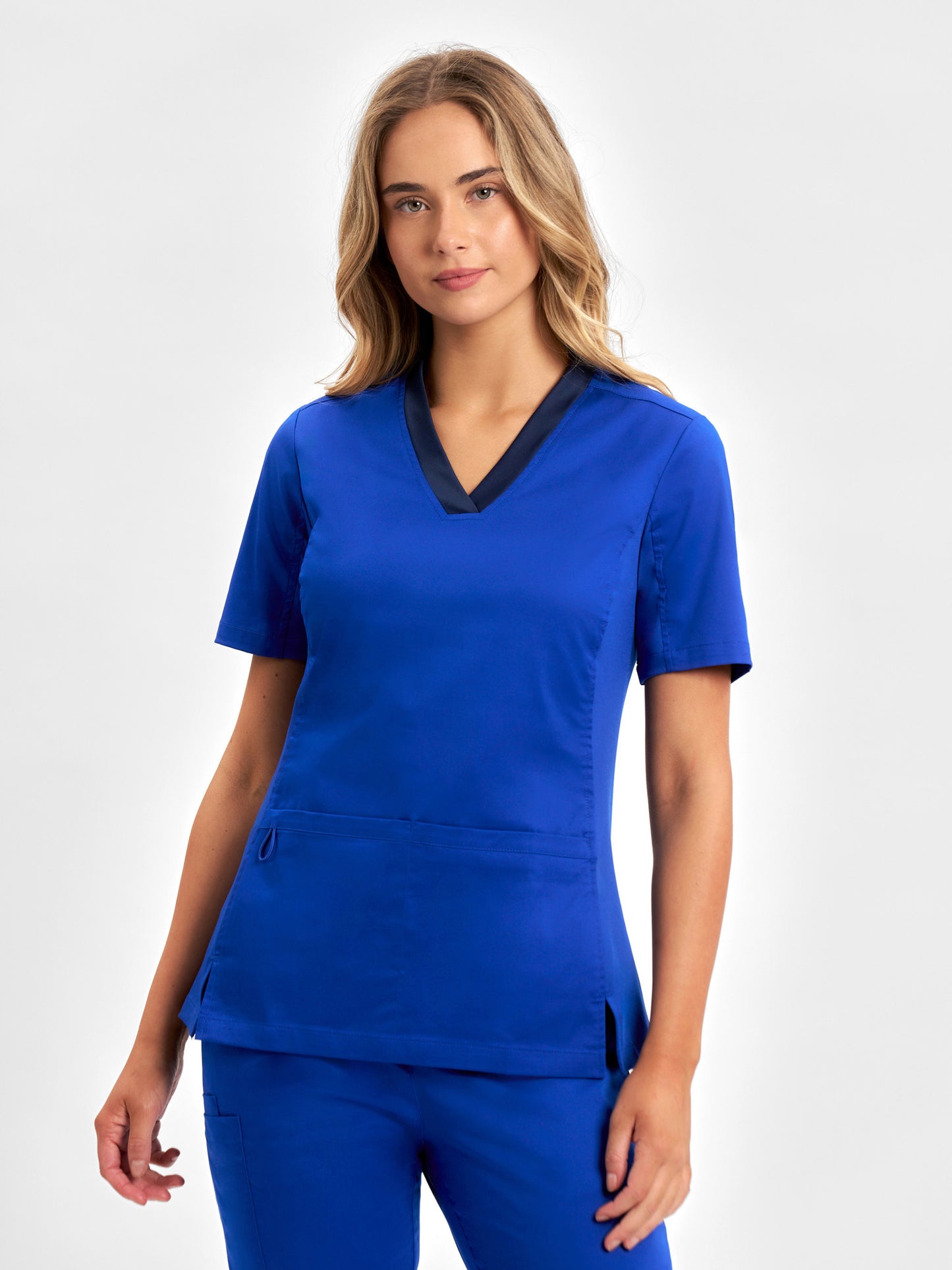 INAURA Riley Womens Stretch Scrub Top CST043LS