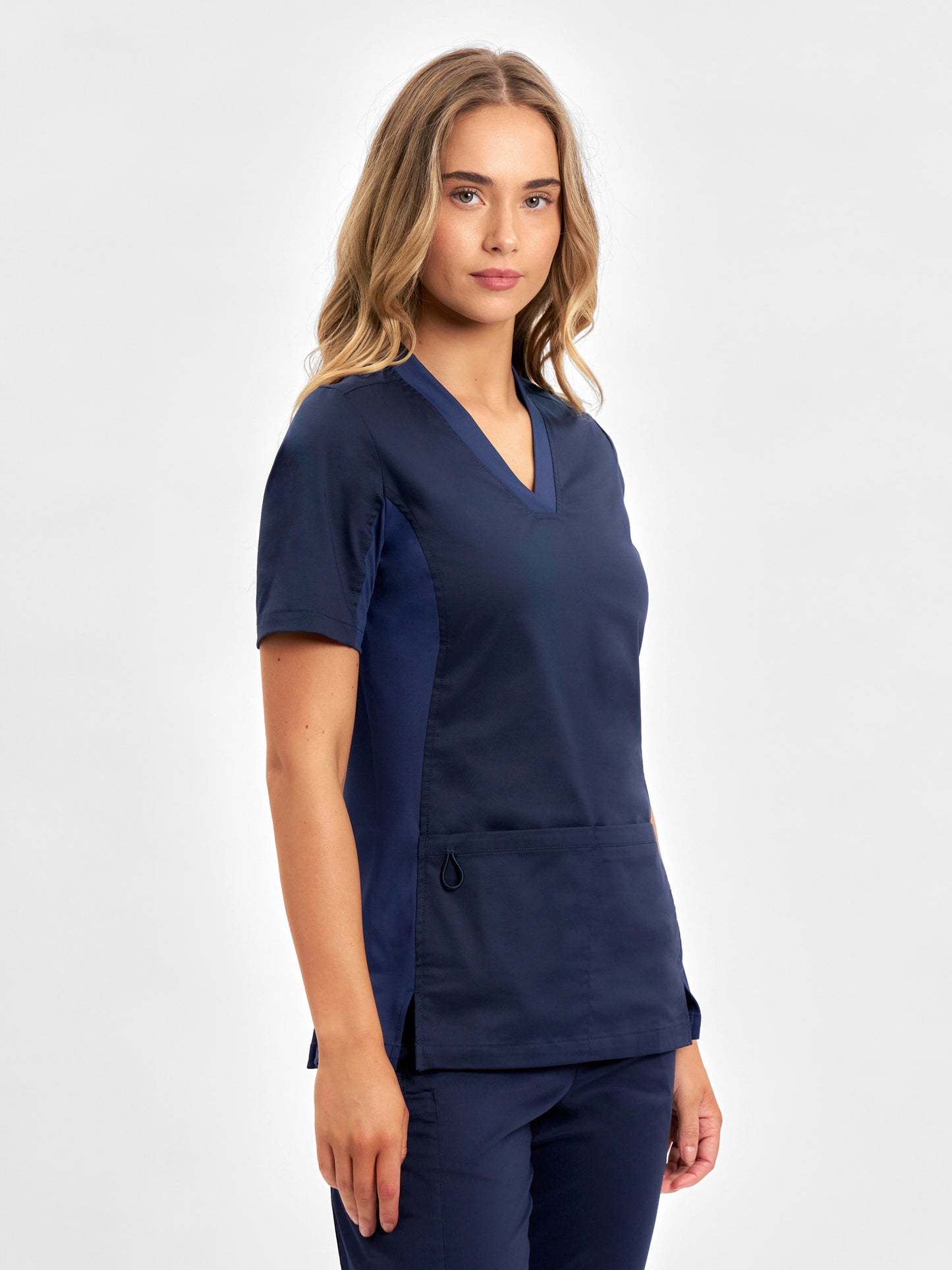 INAURA Riley Womens Stretch Scrub Top CST043LS