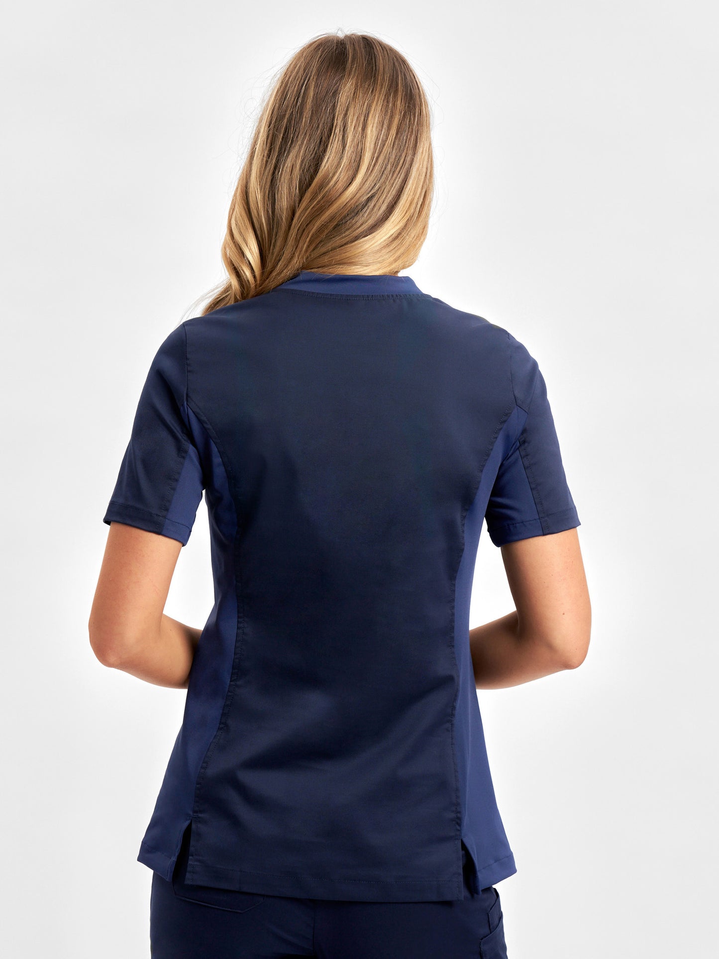 INAURA Riley Womens Stretch Scrub Top CST043LS
