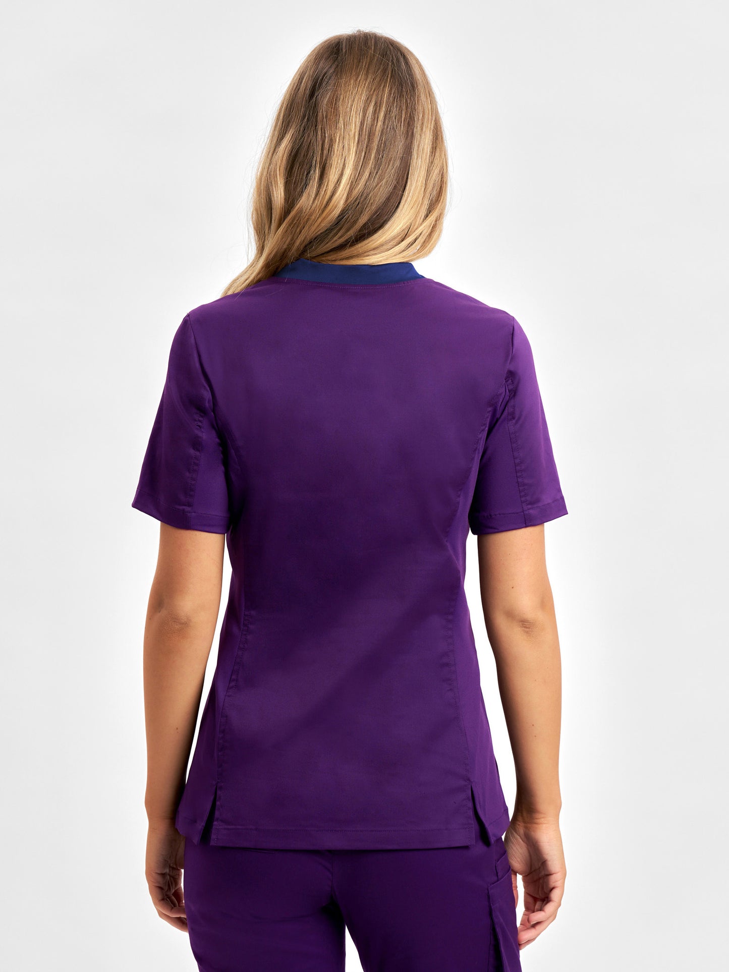 INAURA Riley Womens Stretch Scrub Top CST043LS