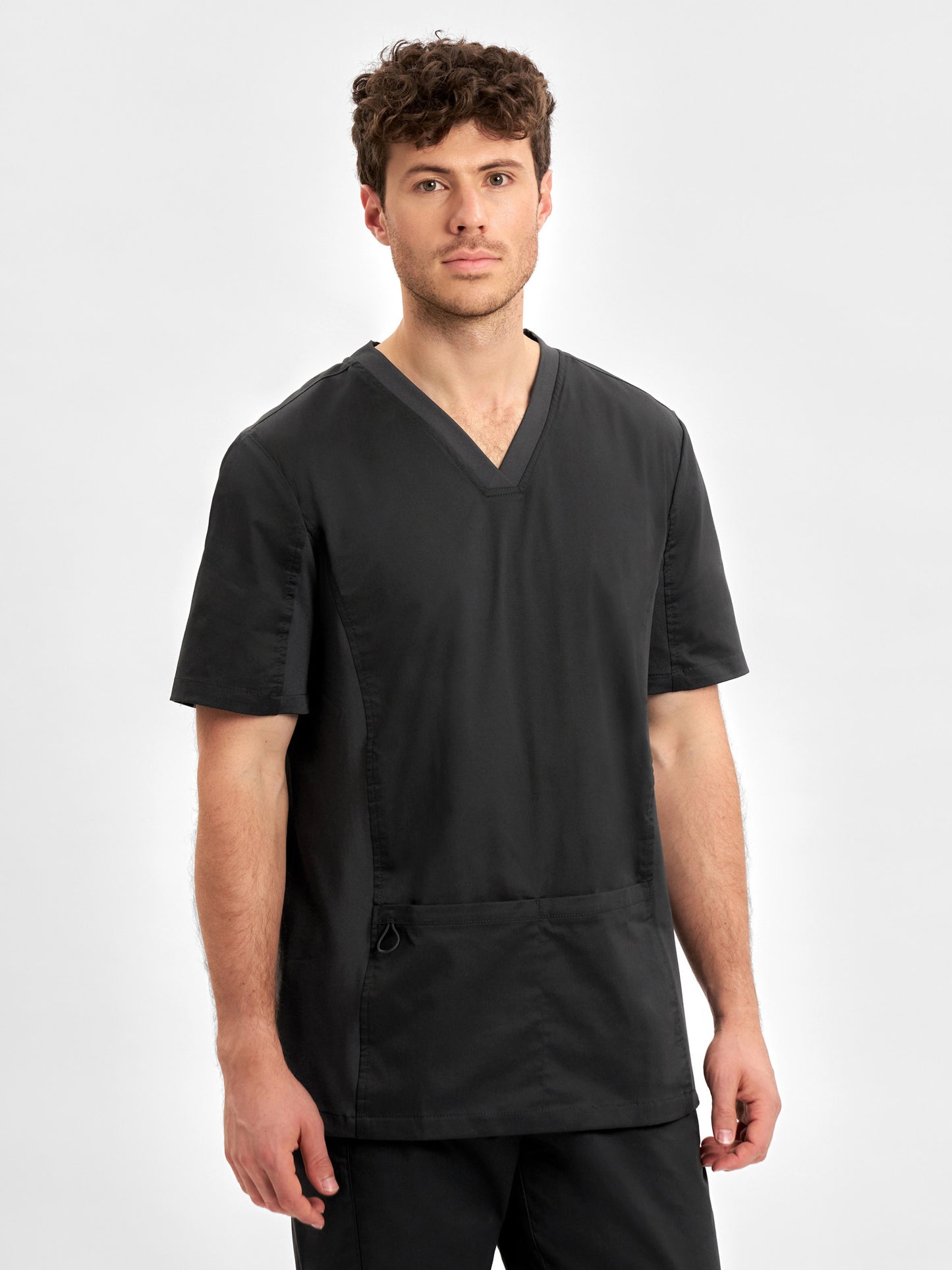 INAURA Riley Mens Stretch Scrub Top CST043MS