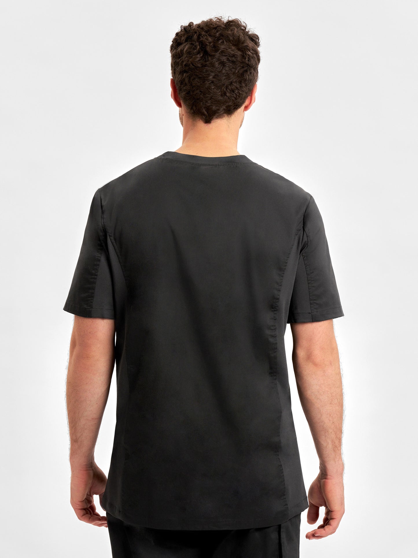 INAURA Riley Mens Stretch Scrub Top CST043MS