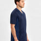 INAURA Riley Mens Stretch Scrub Top CST043MS