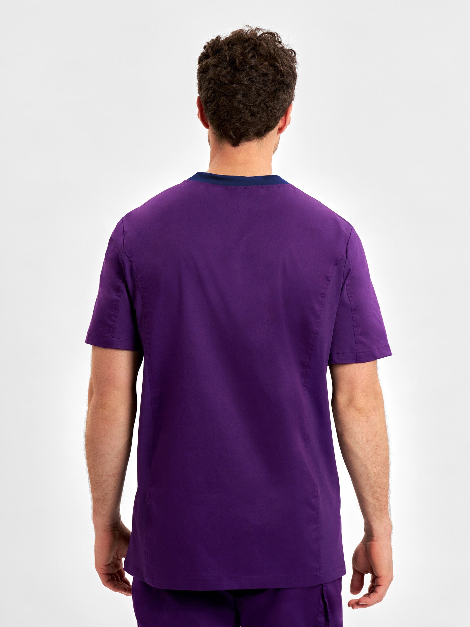 INAURA Riley Mens Stretch Scrub Top CST043MS