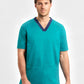 INAURA Riley Mens Stretch Scrub Top CST043MS