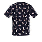 BIZ CARE Womens Printed Best Friends Scrub Top CST147LS Clearance