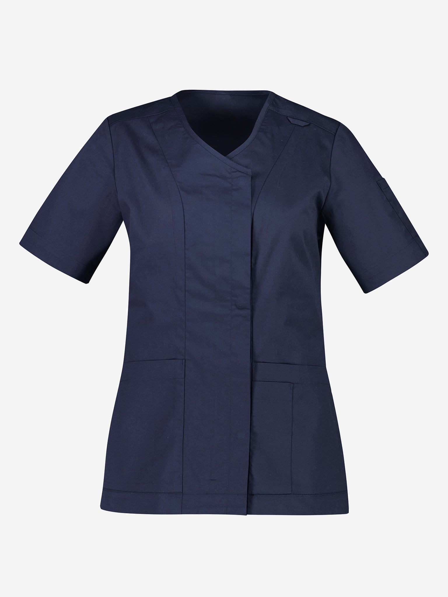 INAURA Parks Womens Zip Front Scrub Top CST240LS