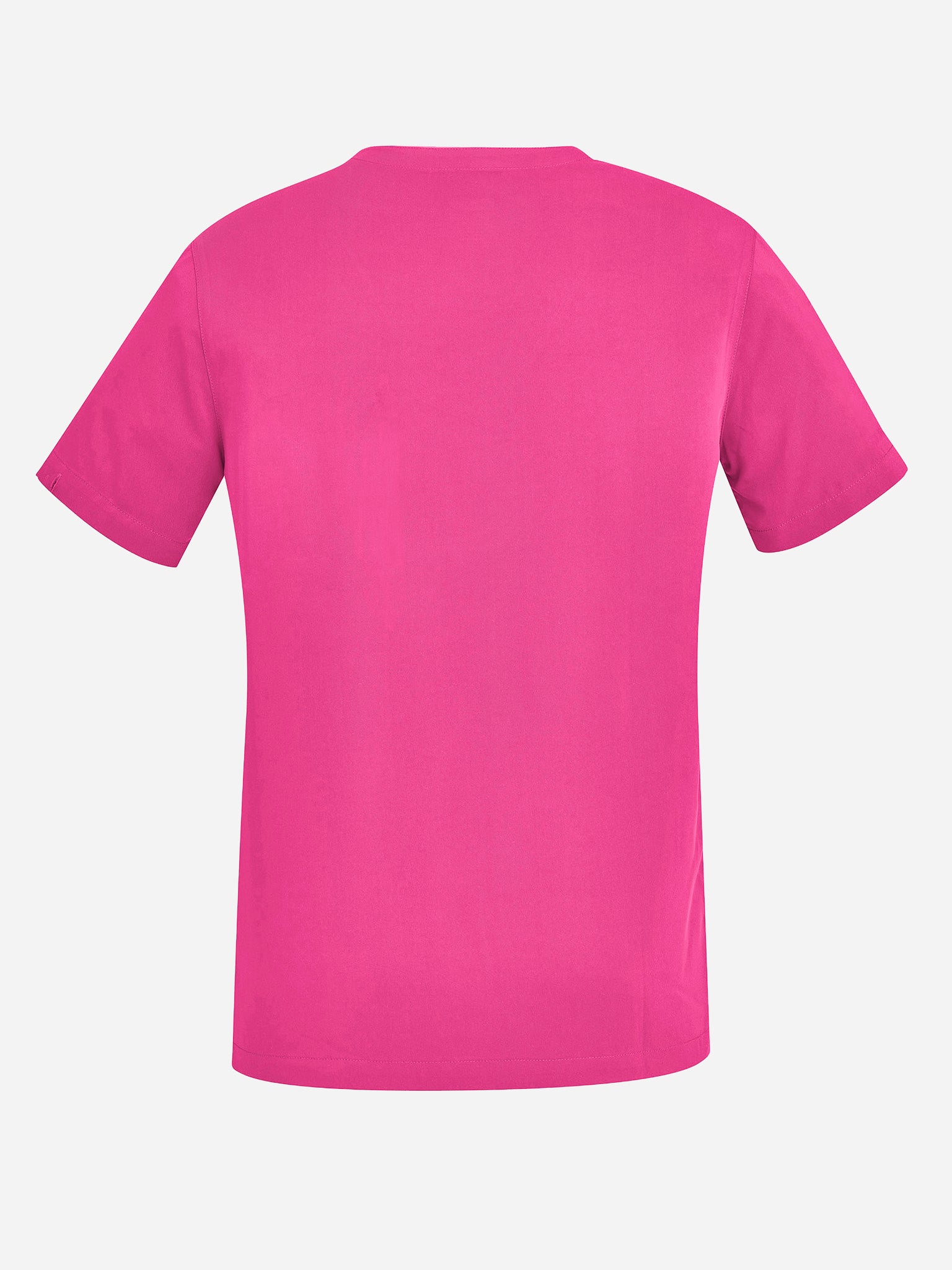 INAURA Pink Unisex V-Neck Scrub Top CST250US