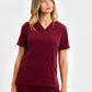 INAURA Avery Womens V-Neck Scrub Top CST941LS