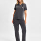 INAURA Avery Womens V-Neck Scrub Top CST941LS
