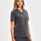 INAURA Avery Womens V-Neck Scrub Top CST941LS